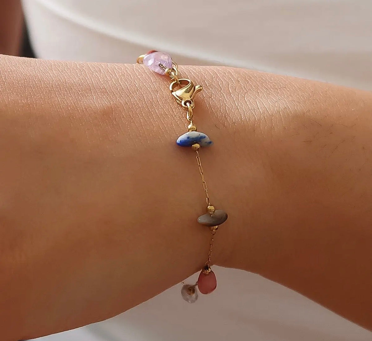 Multicolor gemstone jewelry