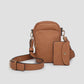 3 compartment crossbody bag (various)