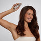 Volumizing rice protein dry shampoo, dark tinted