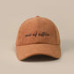 Out of office corduroy hat