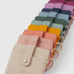 Solid color mini card wallet