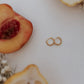 Goldie dot hoops