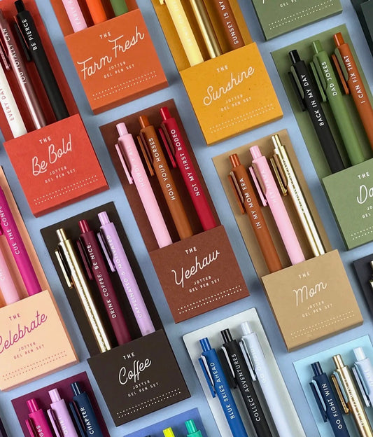 Jotter gel pen set (various)