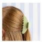 Floral hair claw clip (various)