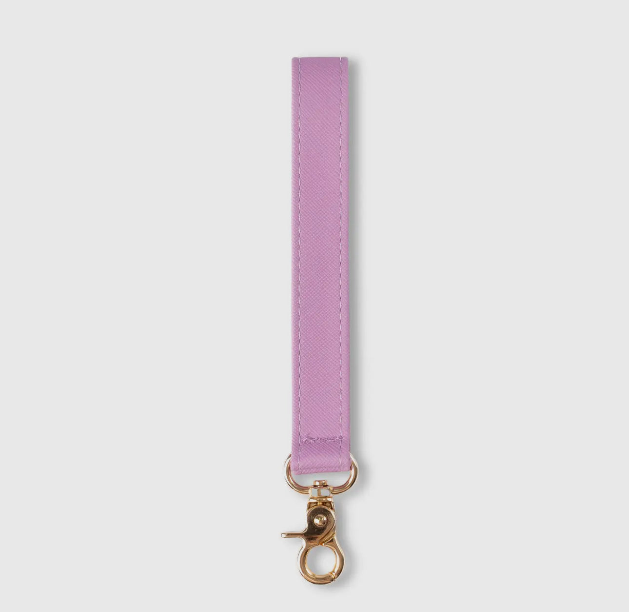 Solid color wristlet keychain