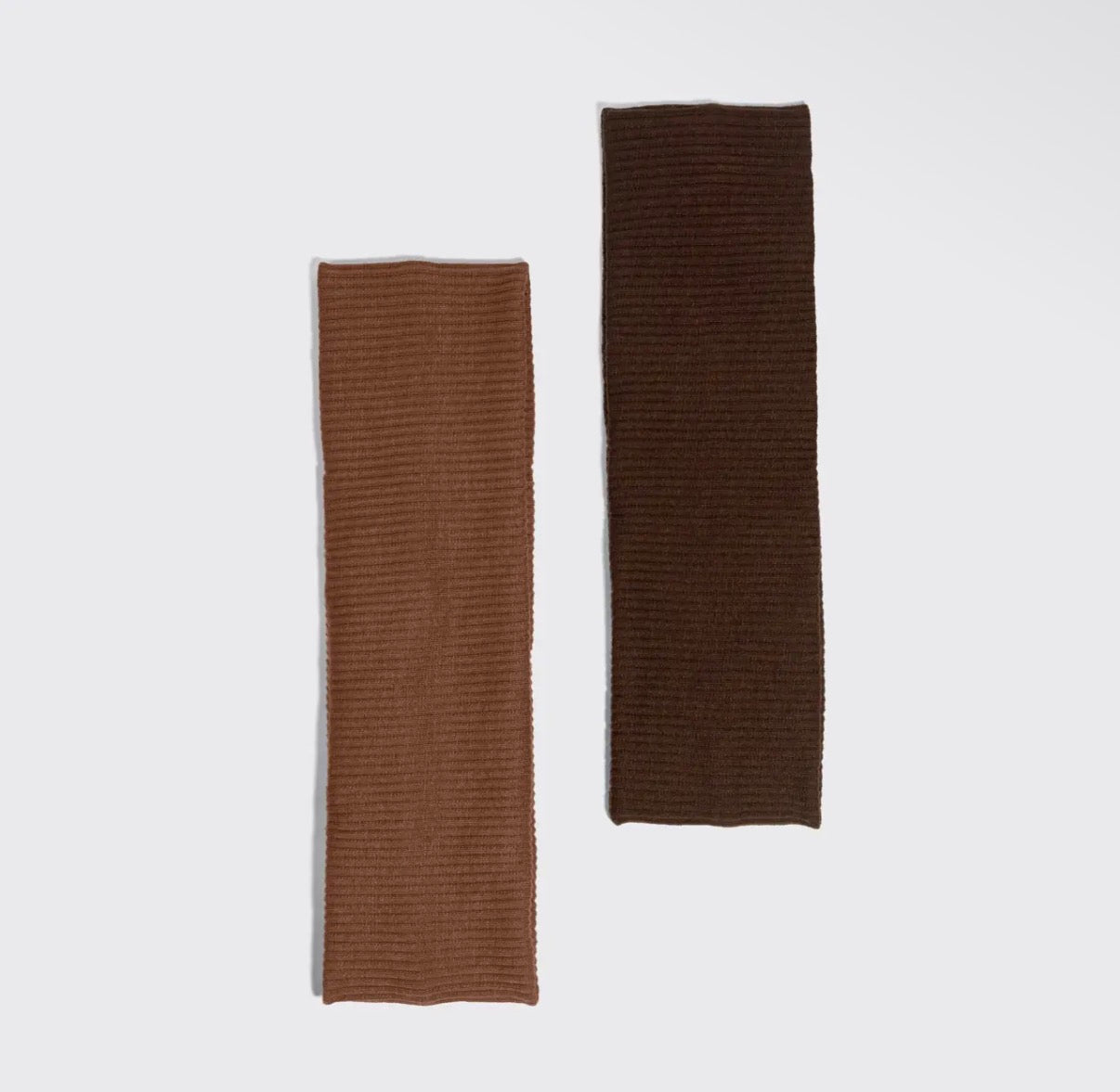 Ribbed elastic headbands