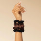 Ruched lace scrunchies(various)