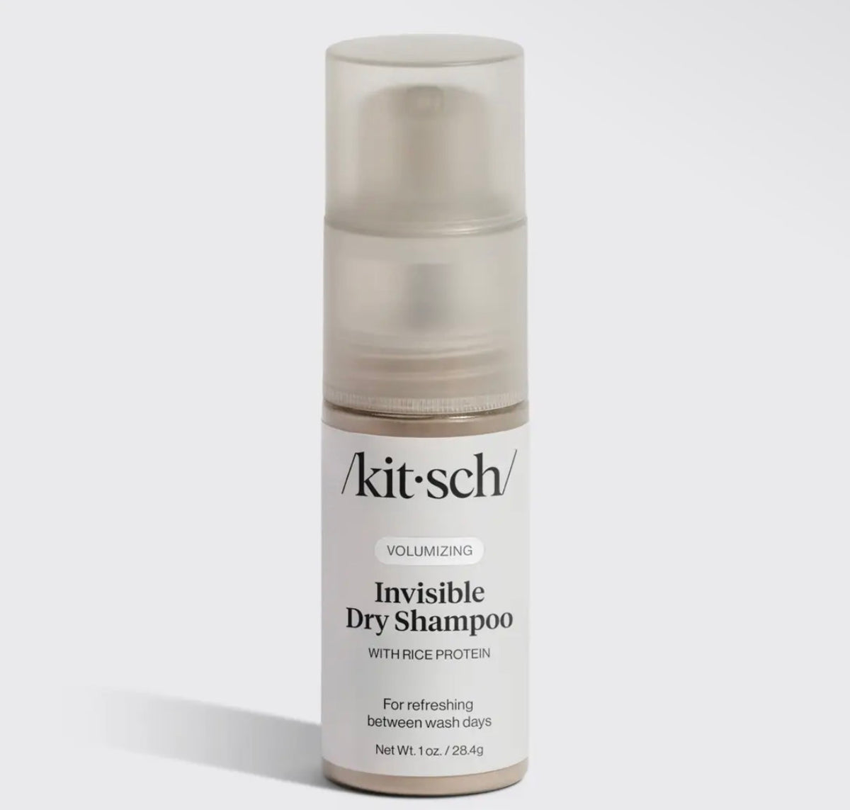 Volumizing rice protein dry shampoo