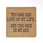 Wooden coaster funny (various)