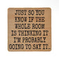 Wooden coaster funny (various)