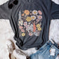 Vintage wildflowers tee