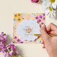 Flower sticky notes