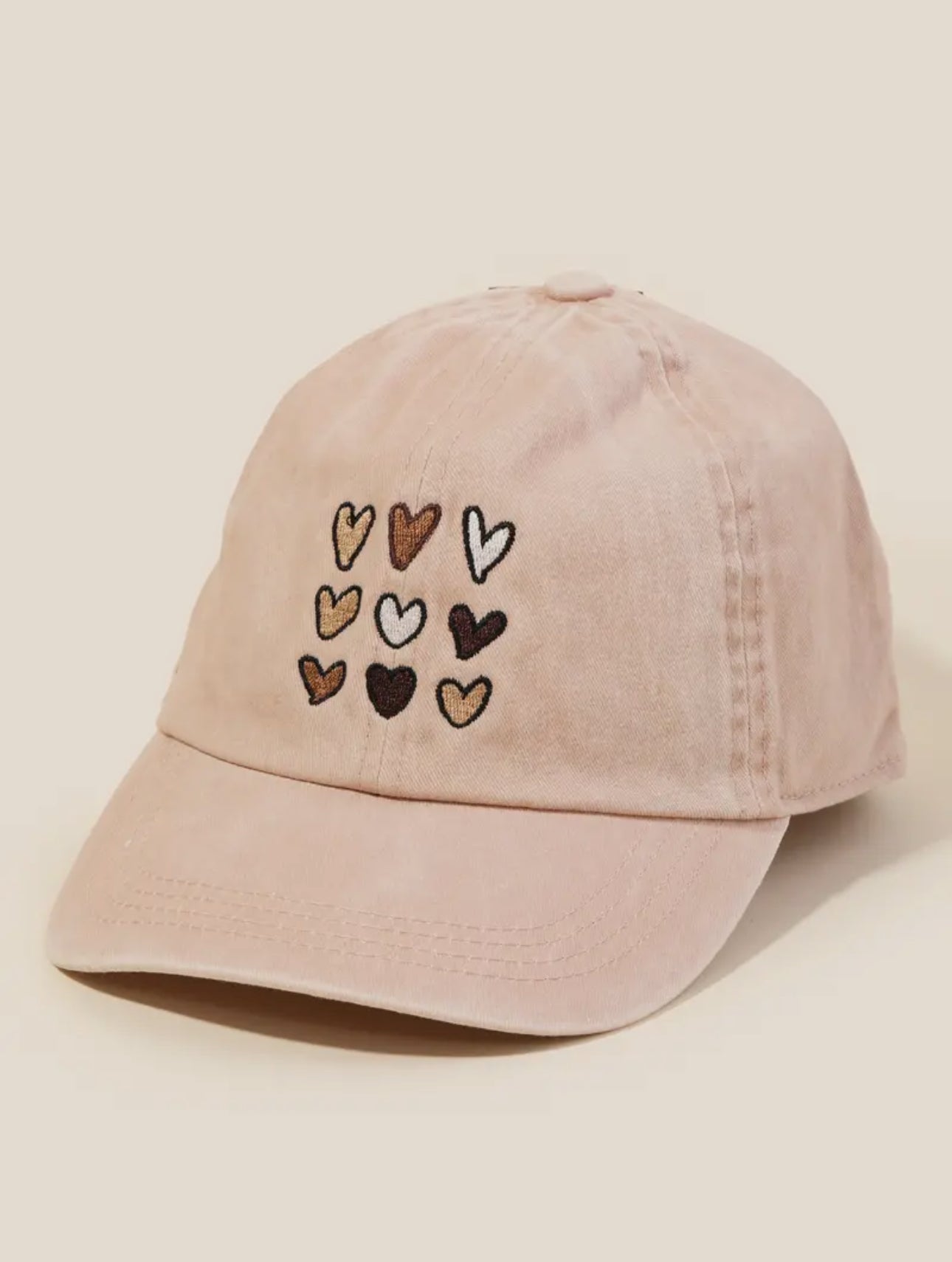 Hearts denim cap (various)