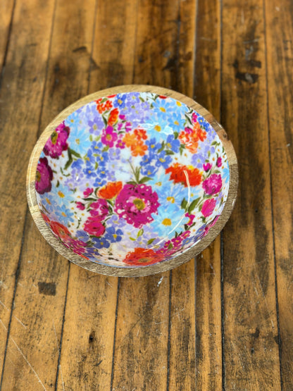 Mango wood bowl (various)