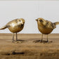 Brass gold bird figurine
