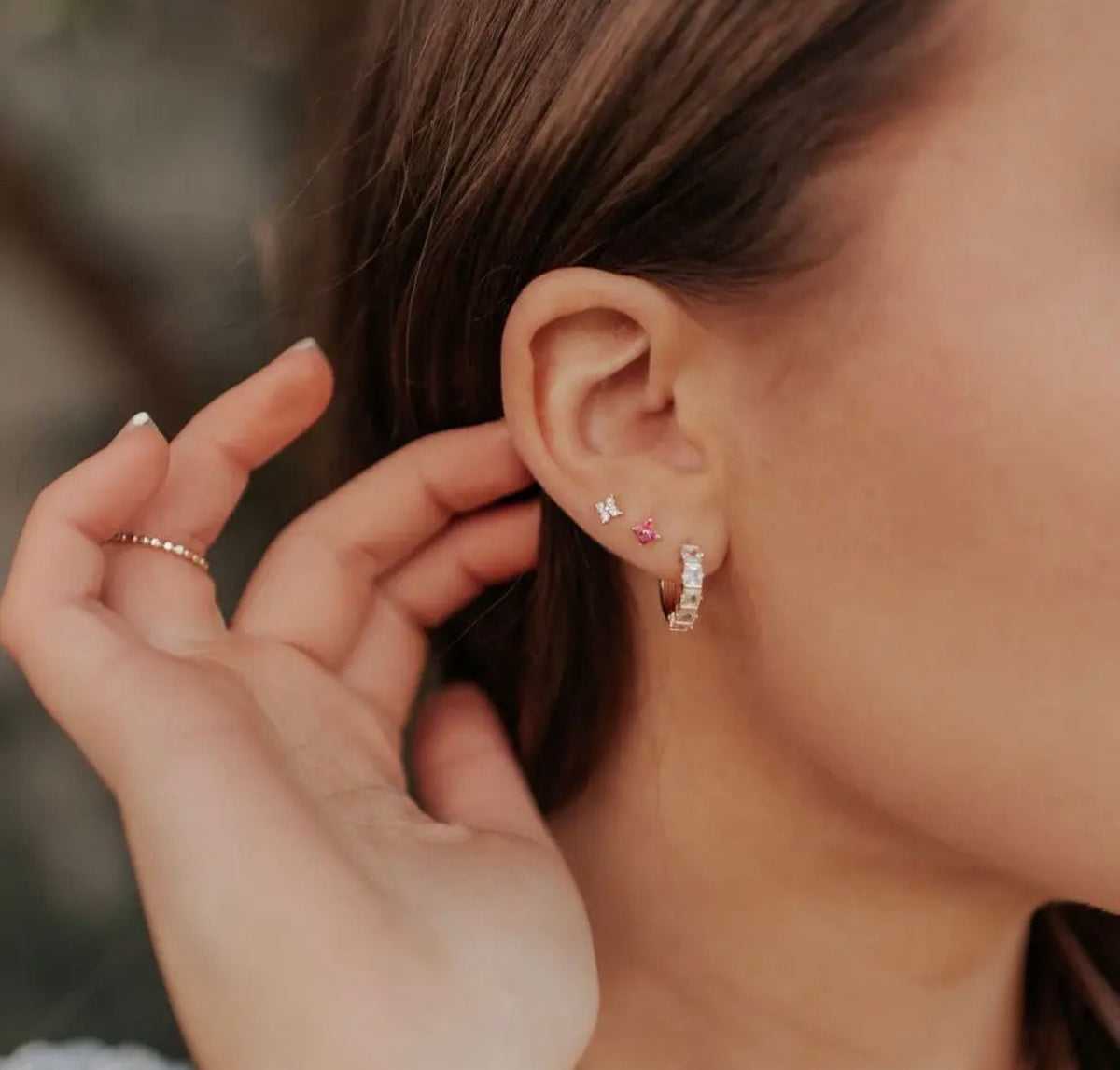 Margot diamond studs