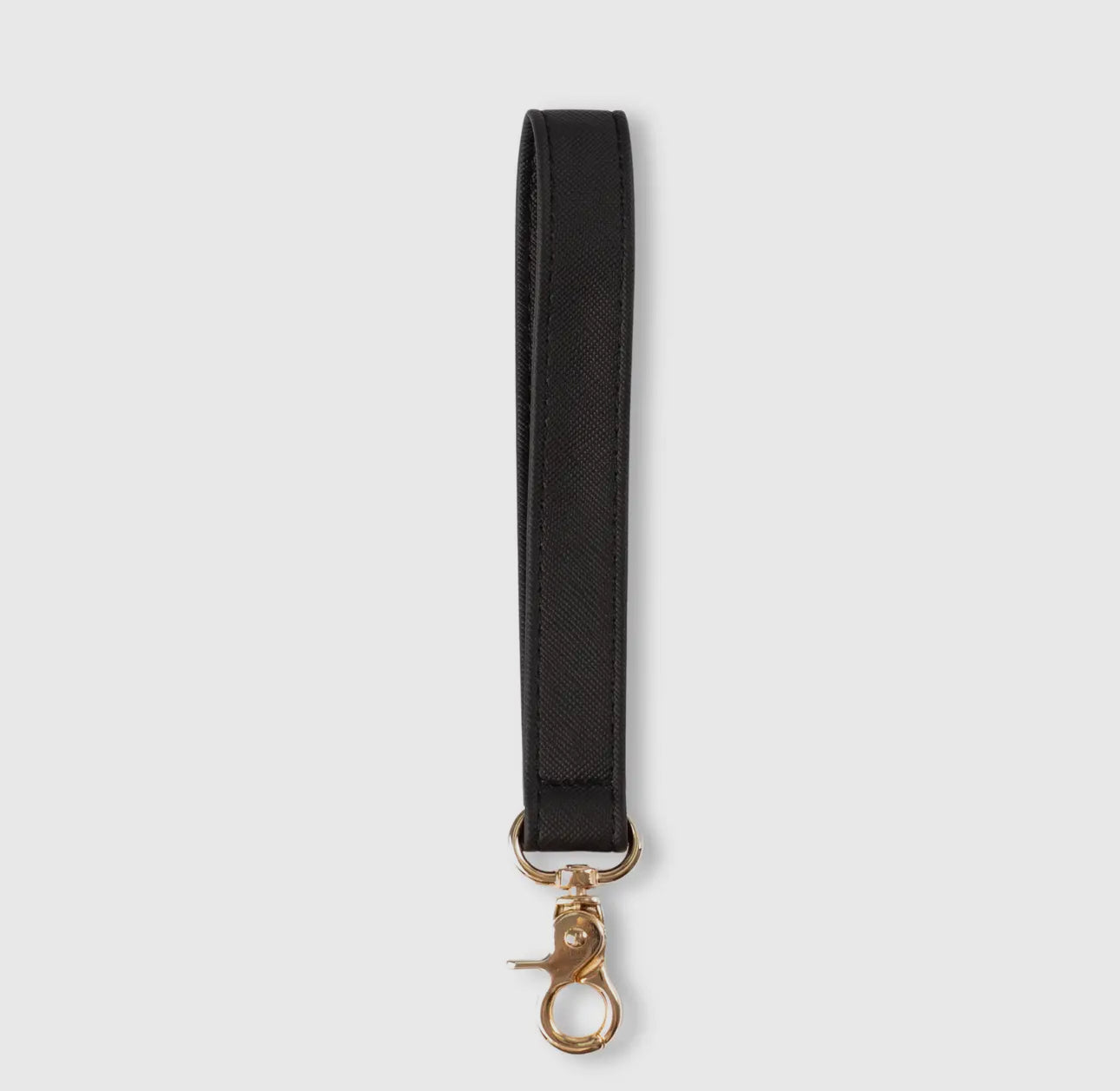 Solid color wristlet keychain