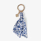 Floral satin keychain (various)