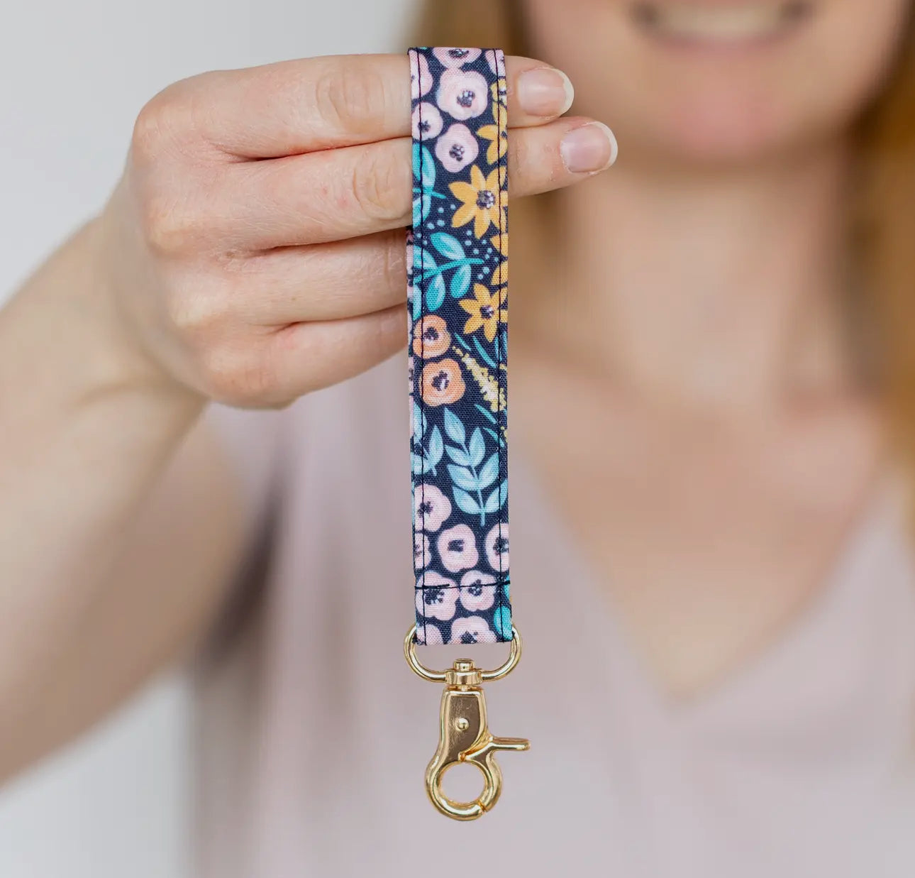 Wristlet keychain