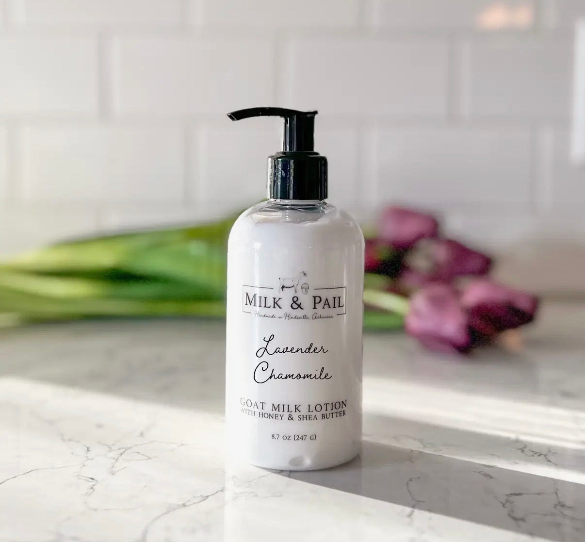 Goat milk lotion (various)