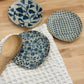 Blue stoneware spoon rest (various)