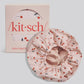 Kitsch satin lined flexi shower cap - cherry print