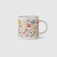 Vintage floral mug