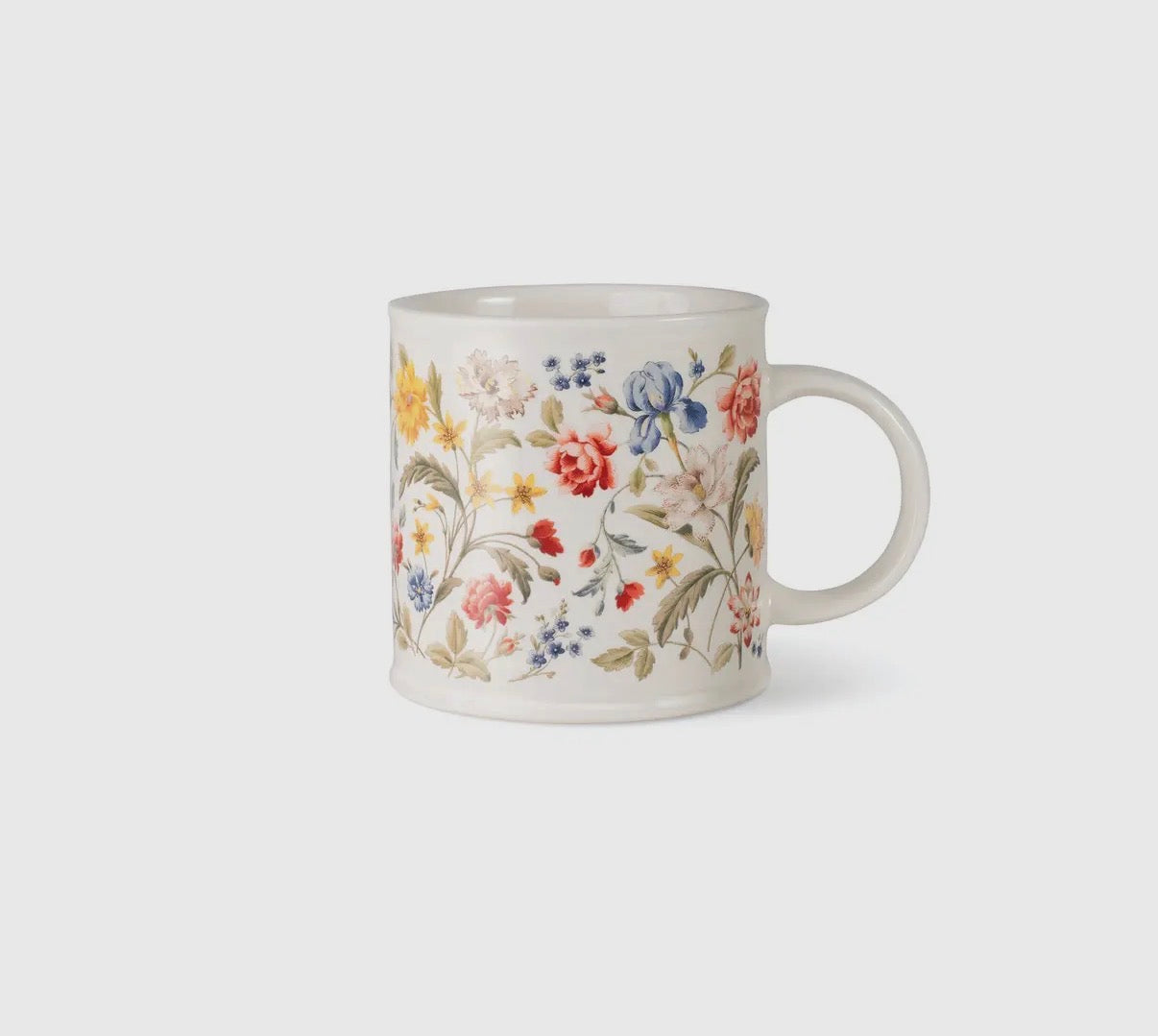 Vintage floral mug