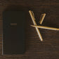 Gold metal pen set