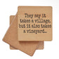 Wooden coaster funny (various)