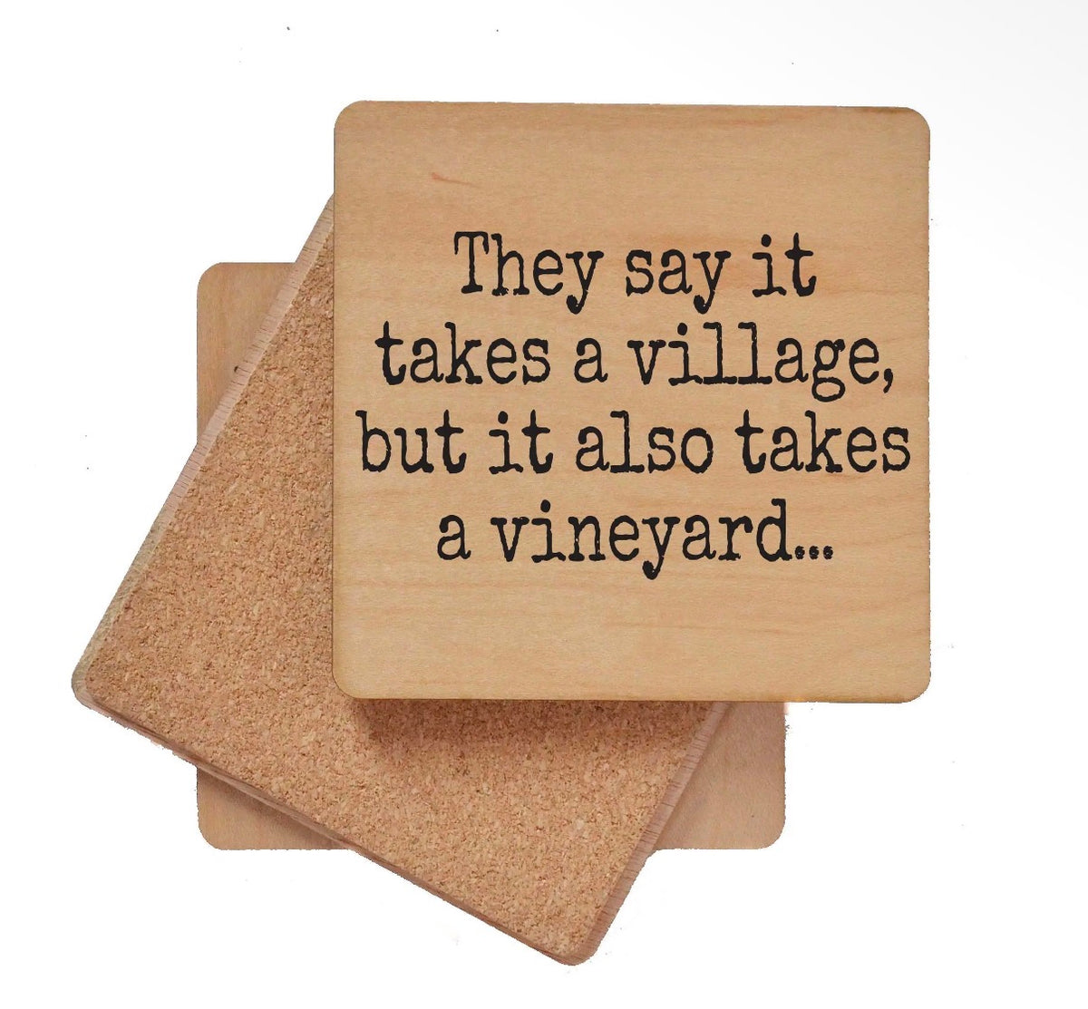 Wooden coaster funny (various)