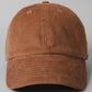 Corduroy baseball cap (various)