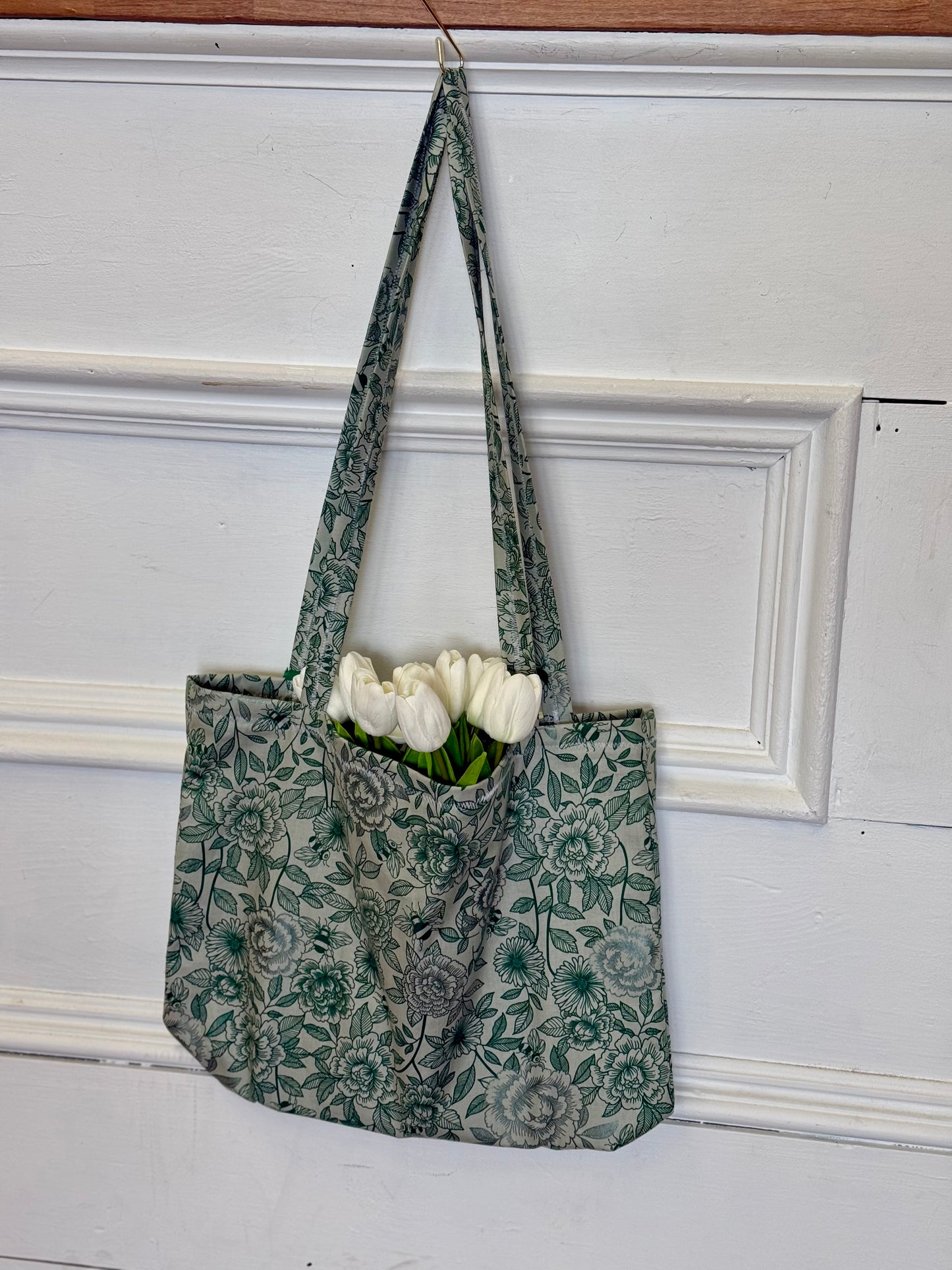 Tote bags, designs by Tay