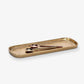 Gold oval tray (various)