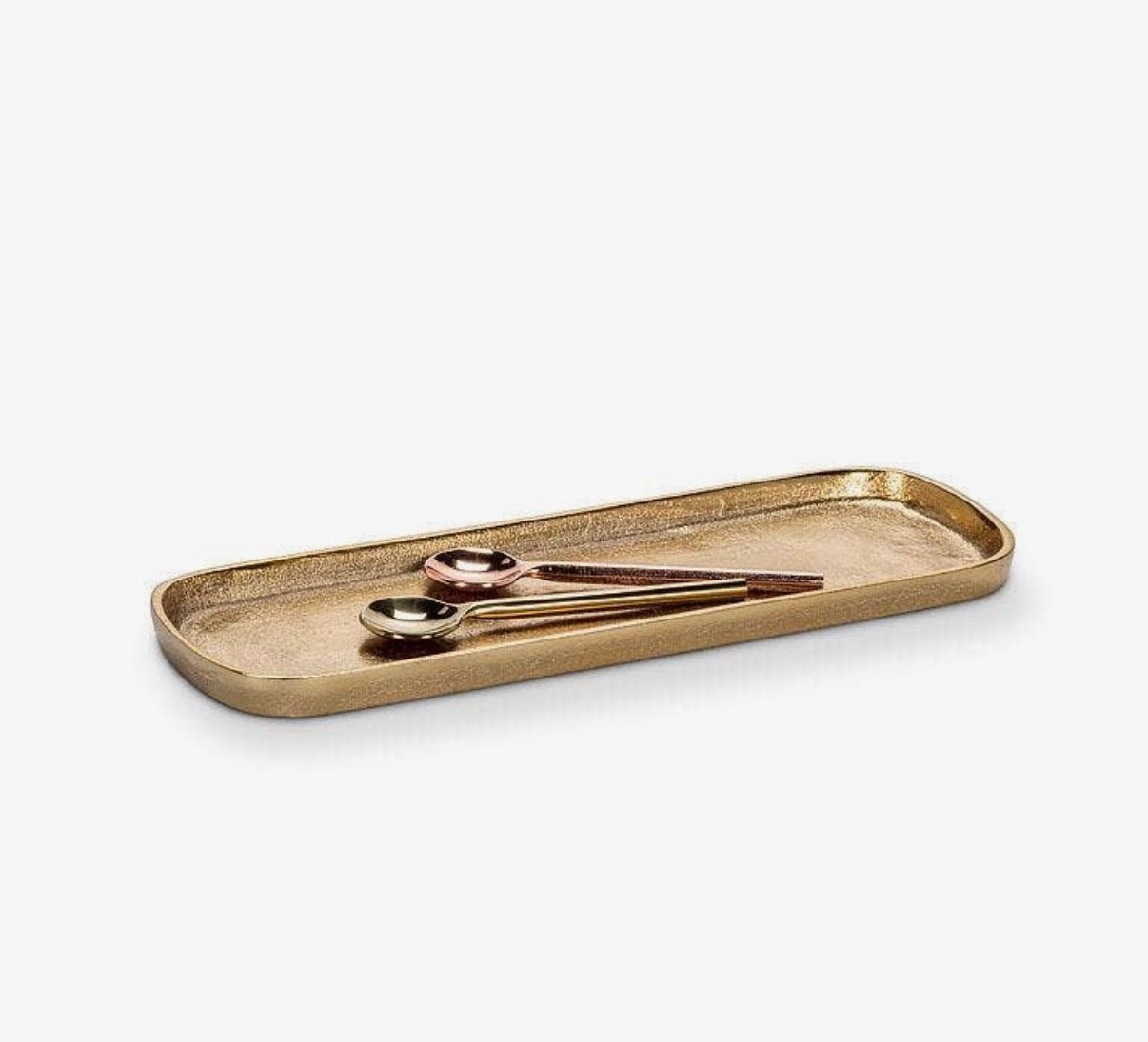 Gold oval tray (various)