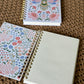 Botanical hardcover spiral journal (various)
