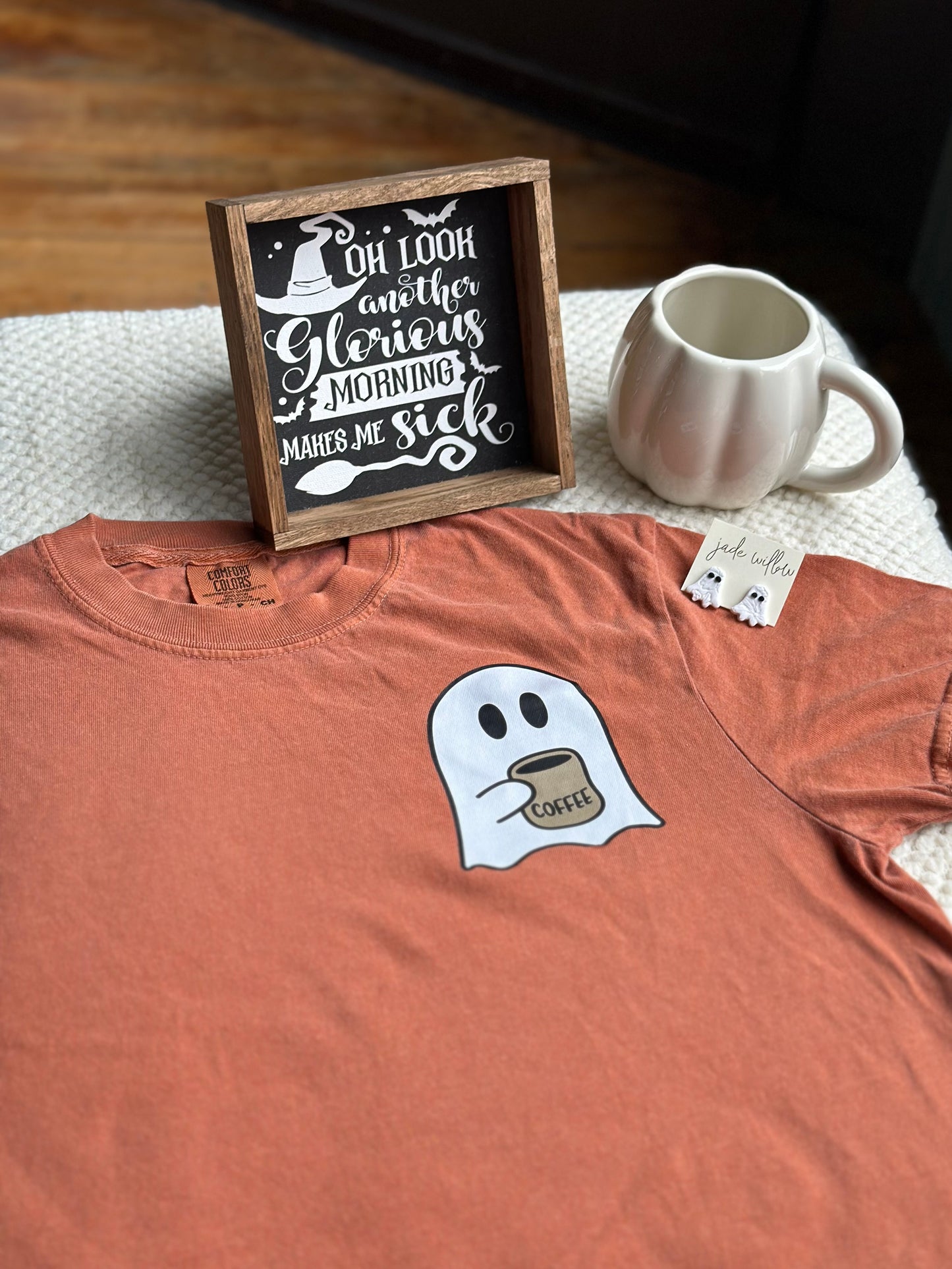 Ghost coffee lover tee