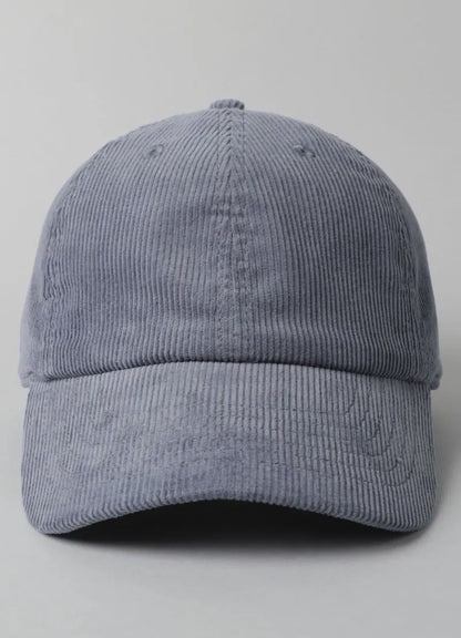 Corduroy baseball cap (various)