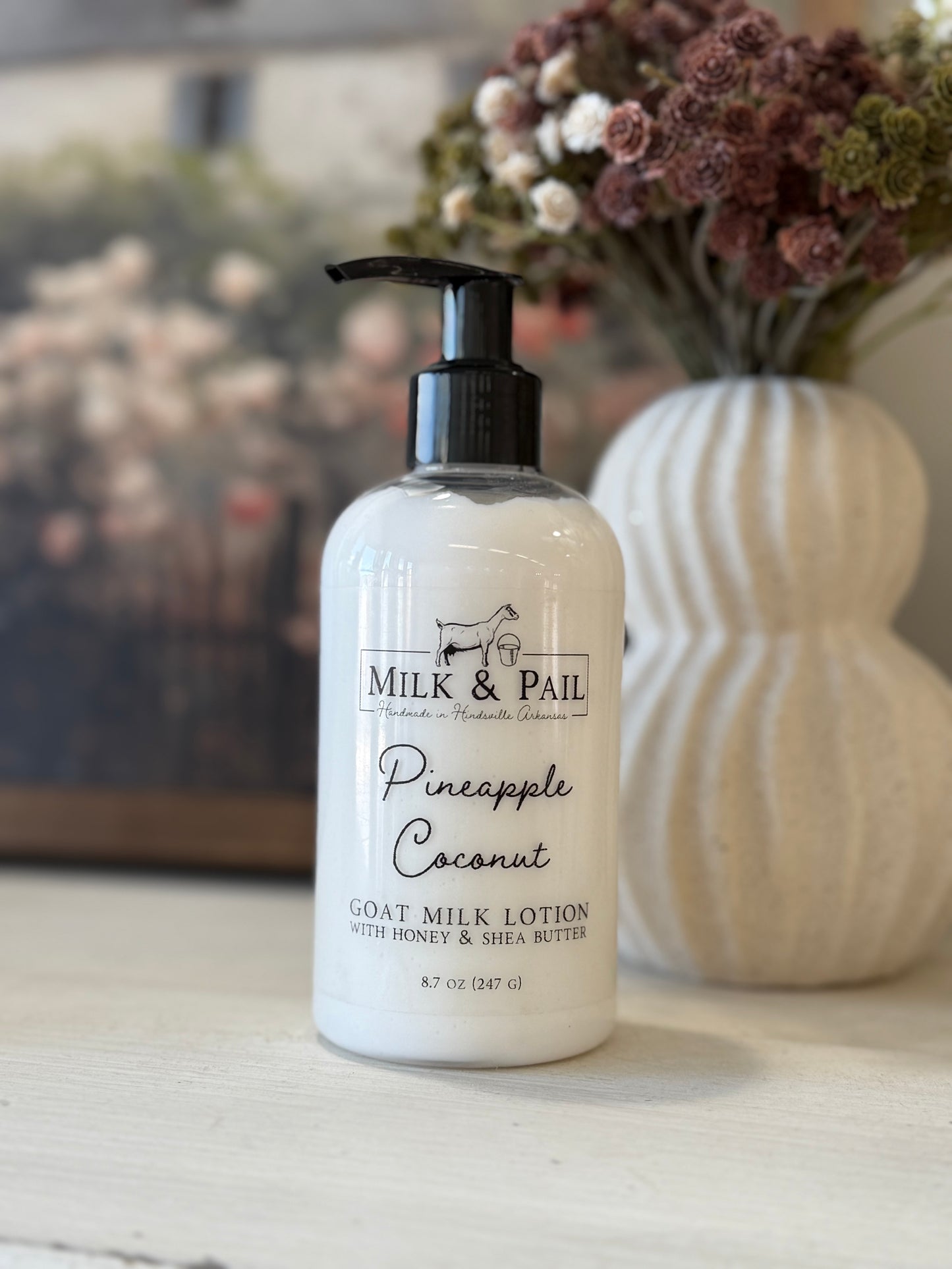 Goat milk lotion (various)