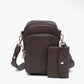 3 compartment crossbody bag (various)