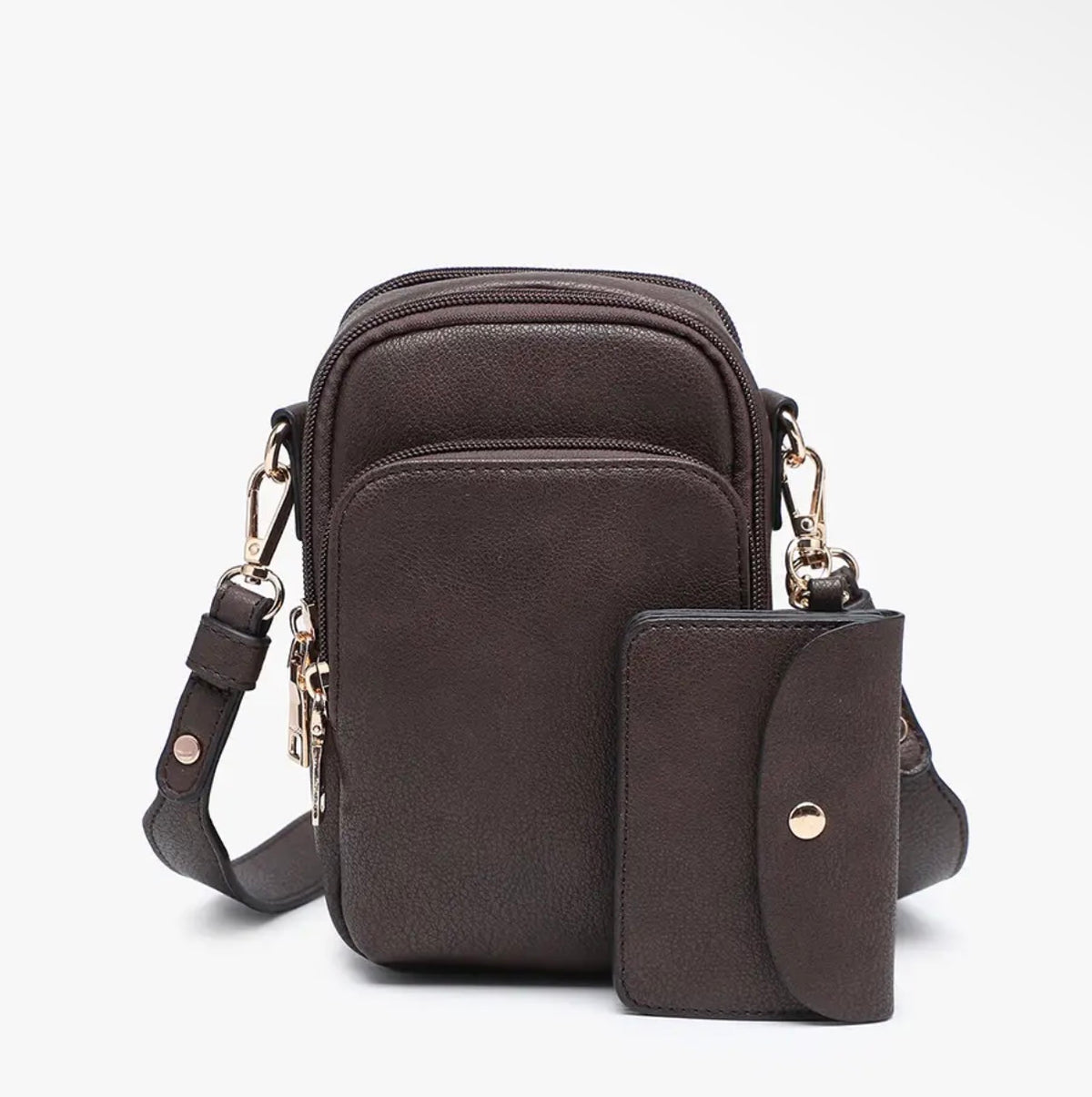 3 compartment crossbody bag (various)