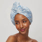 Kitsch Bridgerton satin wrapped hair towel