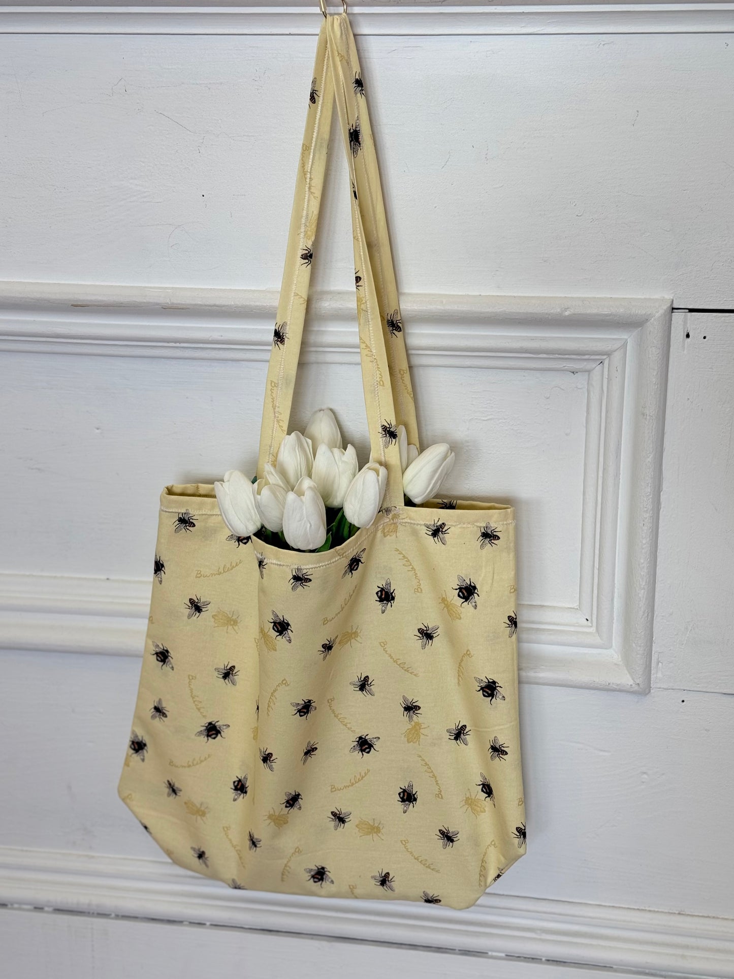 Tote bags, designs by Tay