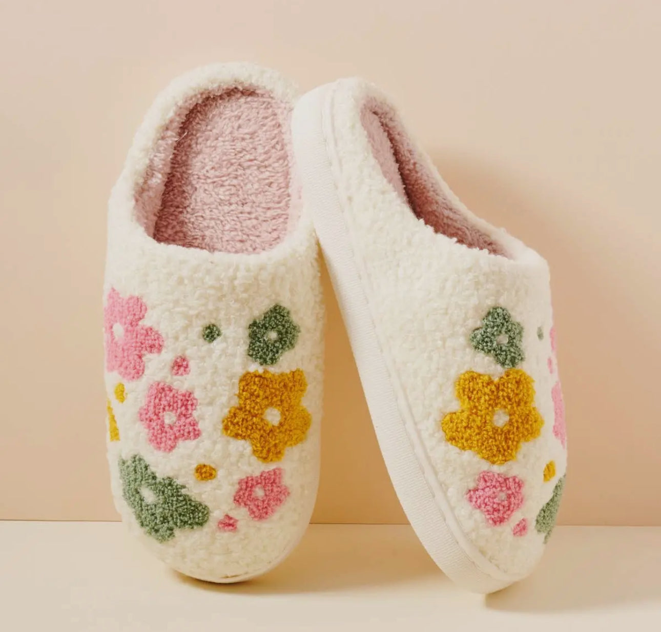 Floral slippers (various)