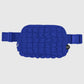 Quilted puffer fanny pack belt bag (various colors)