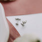 Lotus flat back studs