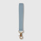 Solid color wristlet keychain