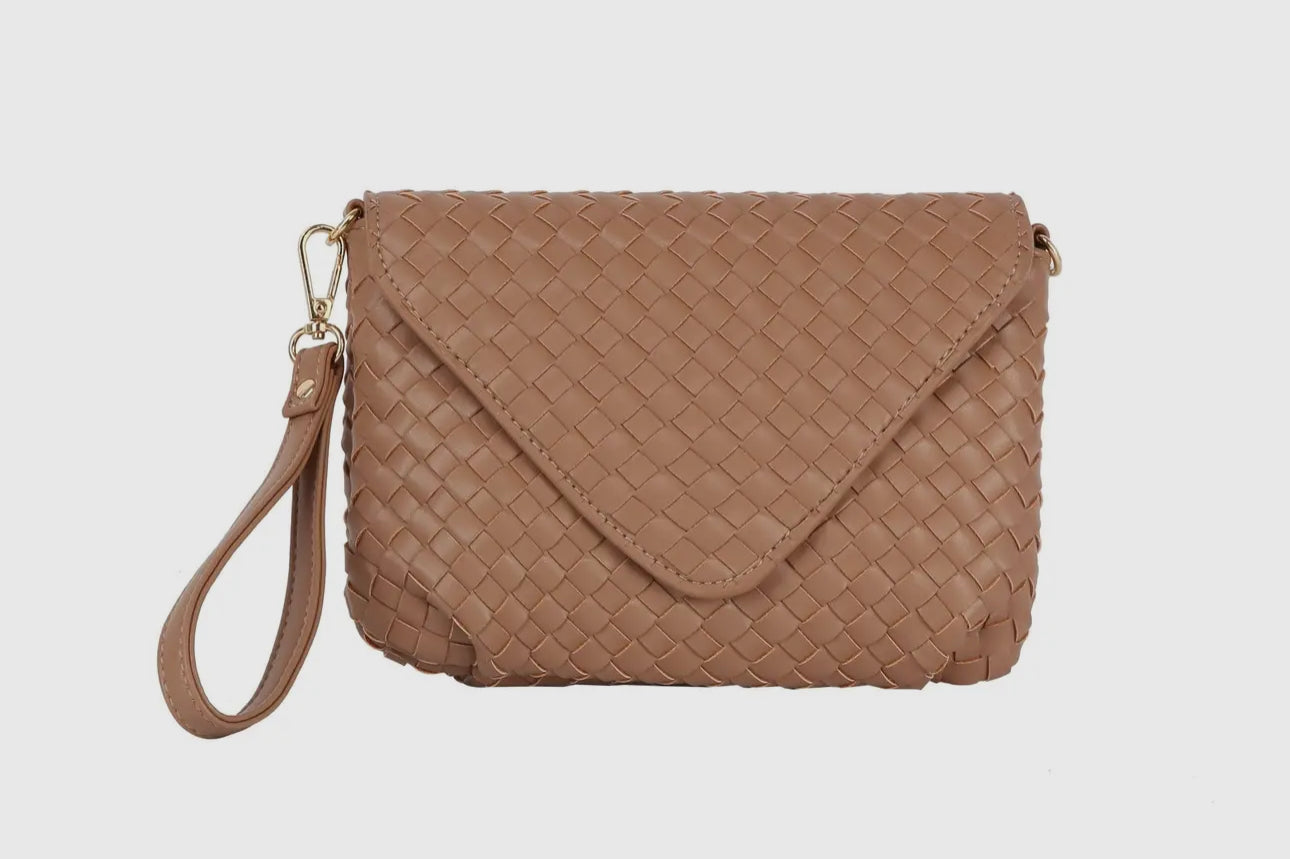 Woven crossbody bag (various)