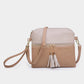 Double zip crossbody purse (various)