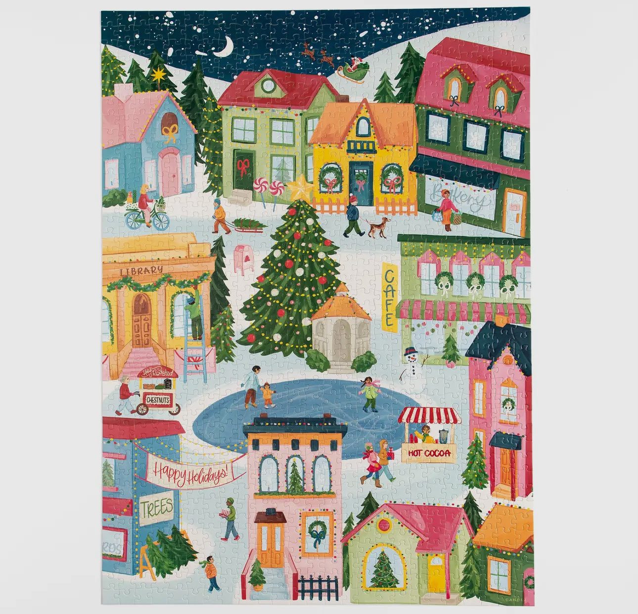 Christmas Village puzzle